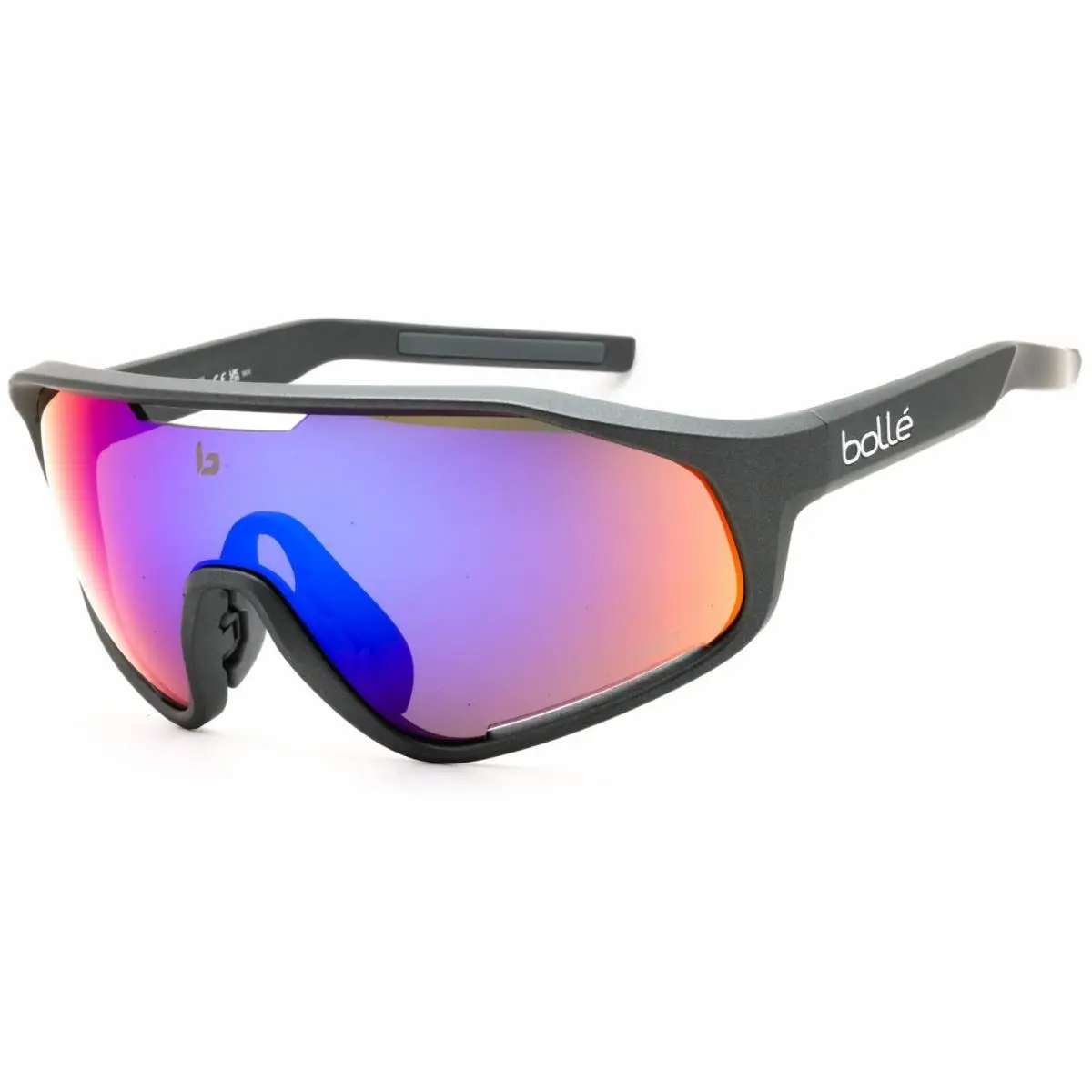 Men`s Sunglasses Titanium Matte Acetate Full Rim Frame Shifter BS010015 by Bolle