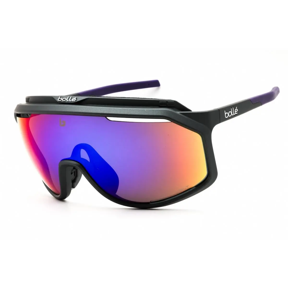 Chronoshield BS018012 Sunglasses Titanium Matte Frame Ultraviolet by Bolle