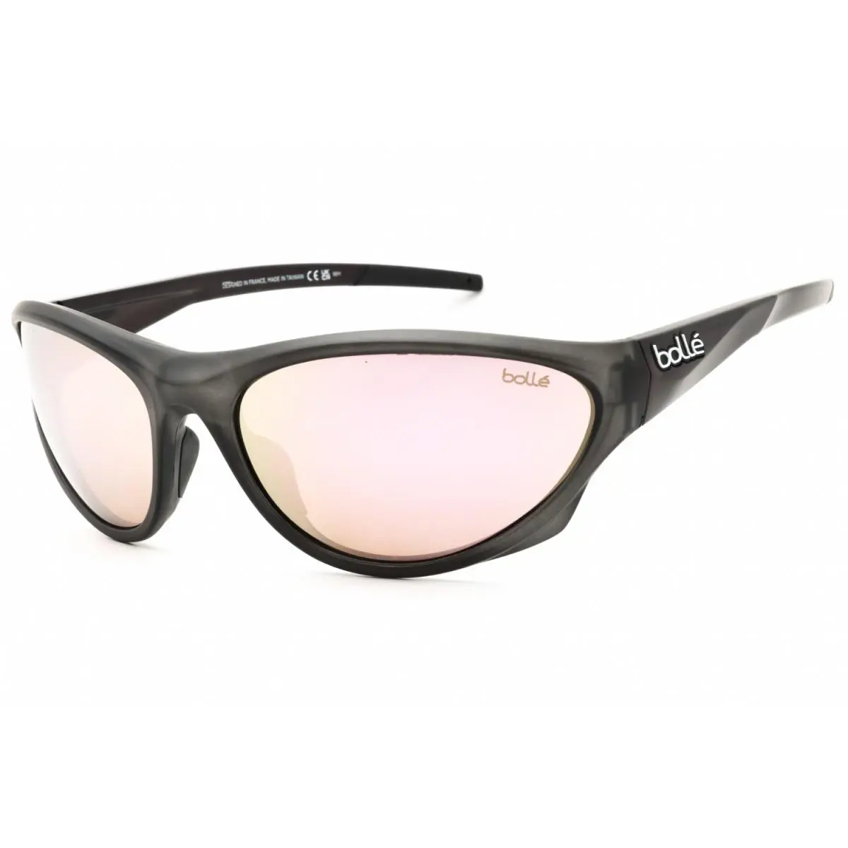 Bolle Chimera BS135003 Grey Frost/brown Pink Polarized 65-19-125 Sunglasses