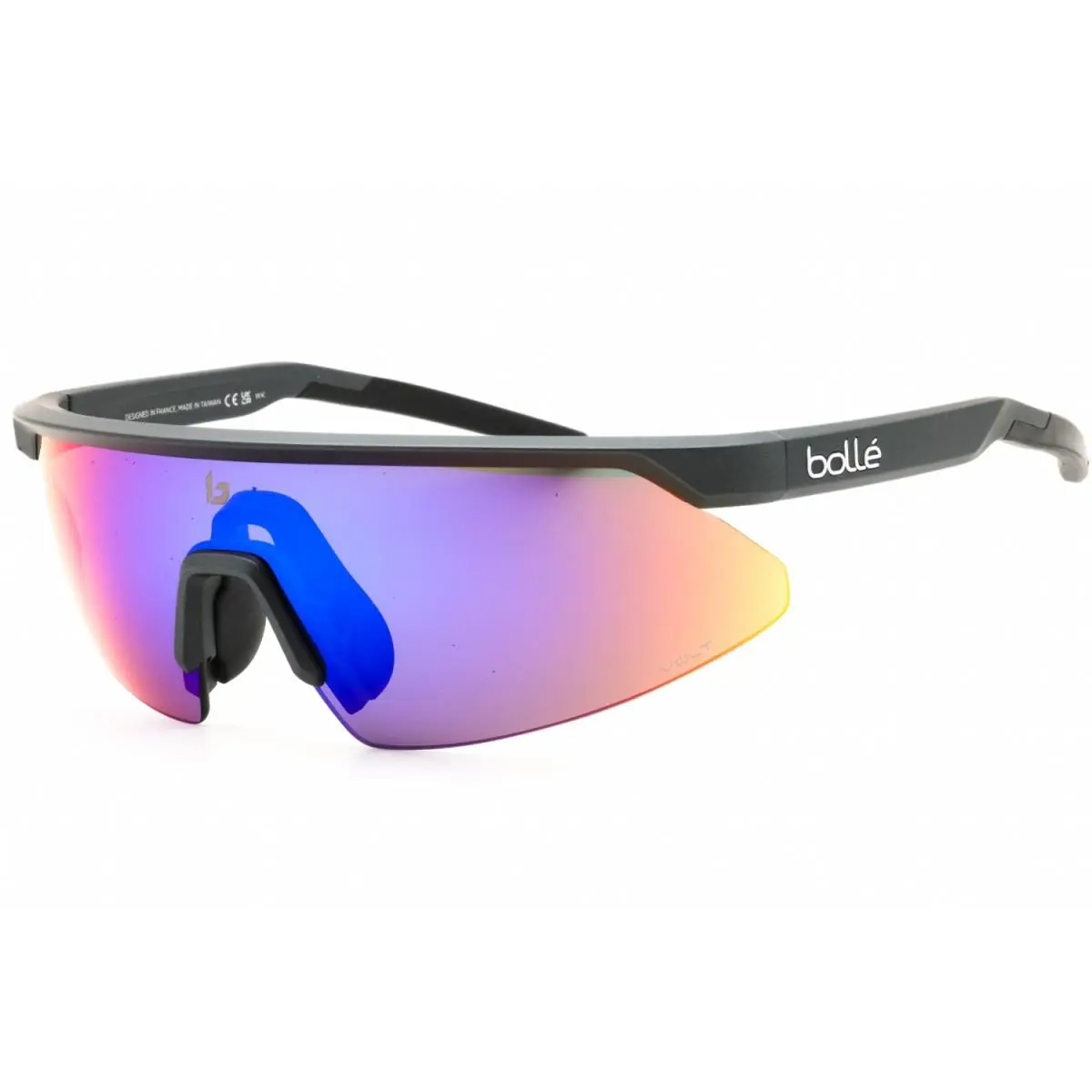 Bolle Micro Edge BS032009 Matte Titanium/volt Ultraviolet 137-0-135 - Frame: Matte Titanium, Lens: Volt Ultraviolet, code: BS032009