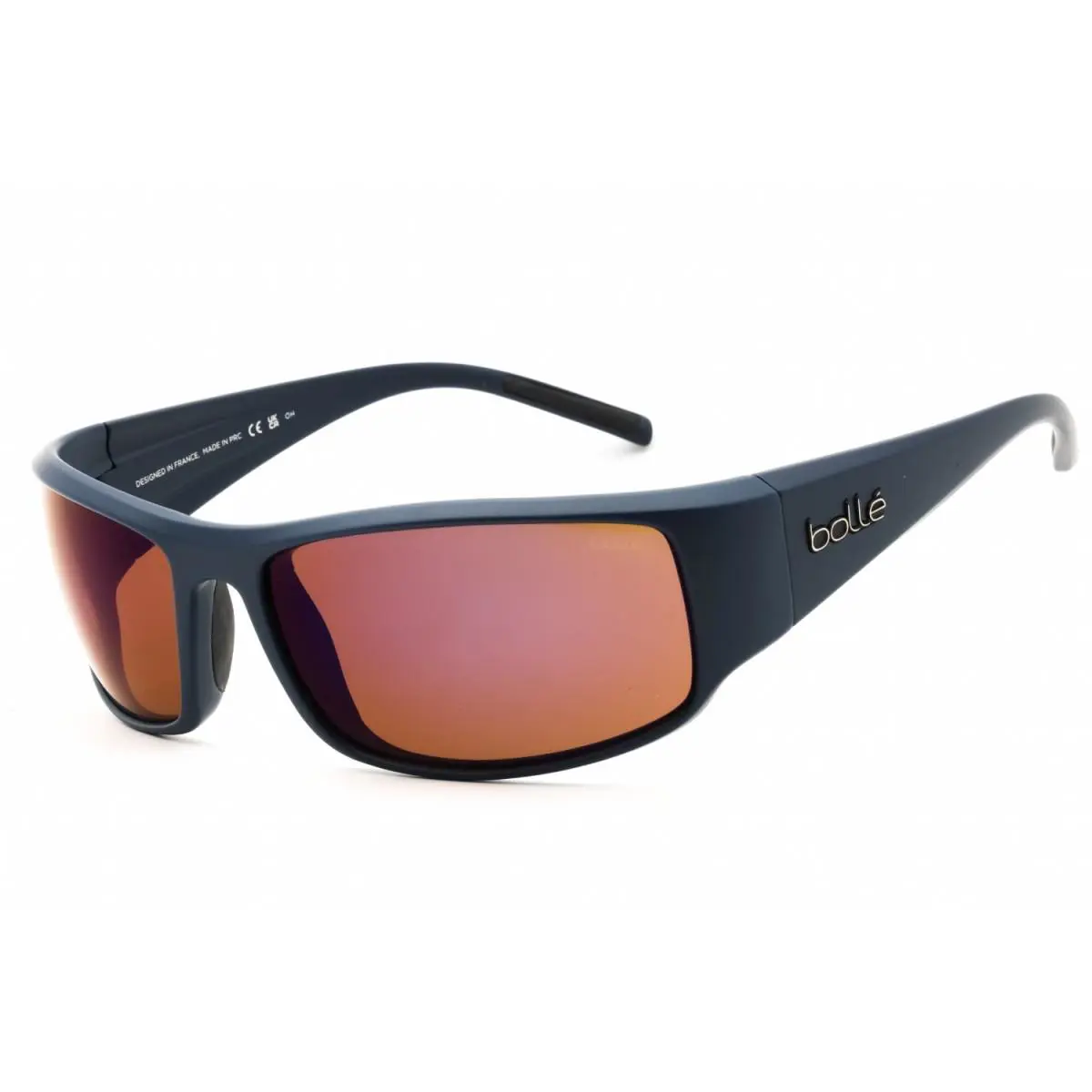 Bolle King BS026004 Matte Dark Blue/brown Blue 63-17-130 Sunglasses