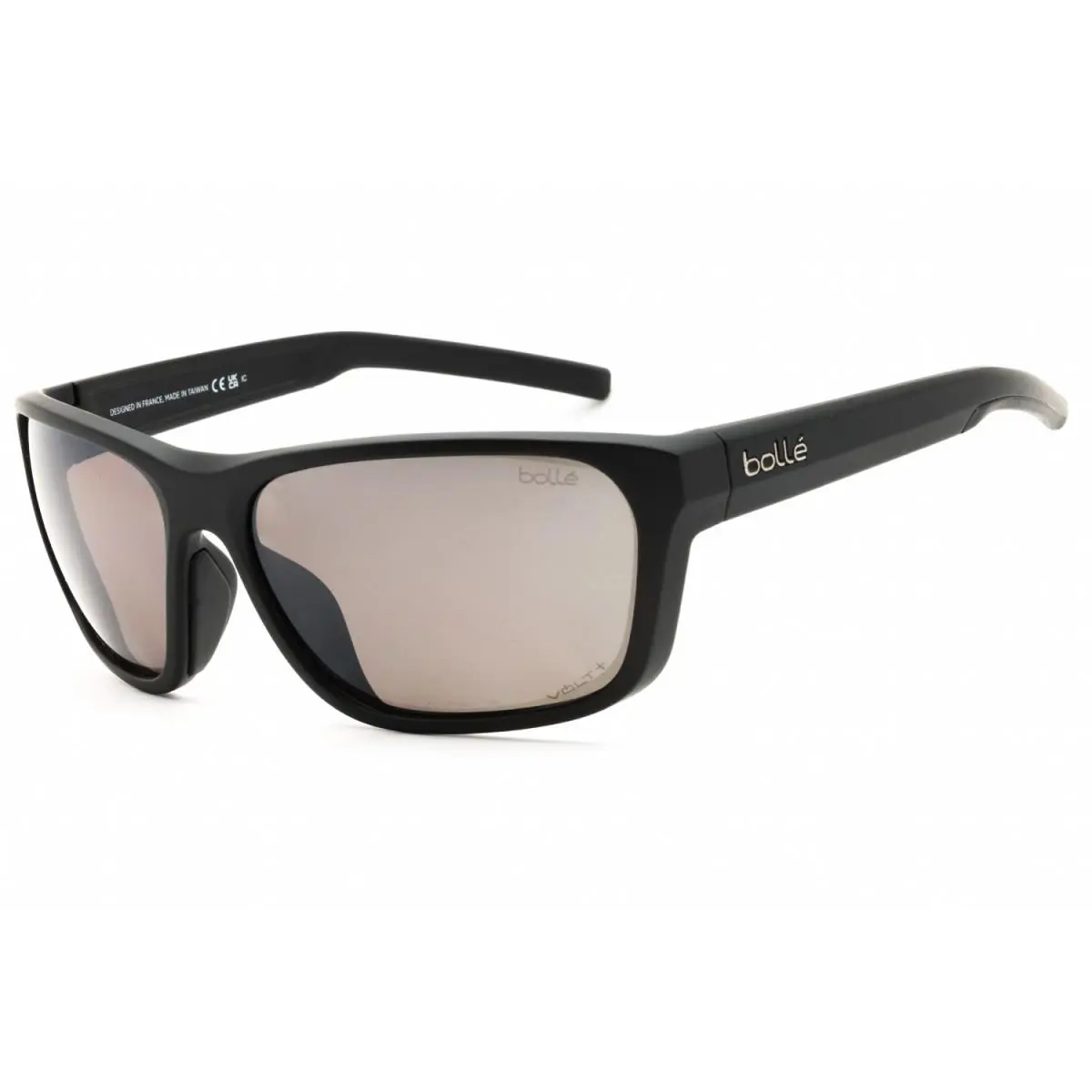 Bolle Strix BS022012 Matte Black/volt+ Gun Polarized 57-13-135 Sunglasses - Frame: Matte Black, Lens: Volt+ Gun Polarized, code: BS022012