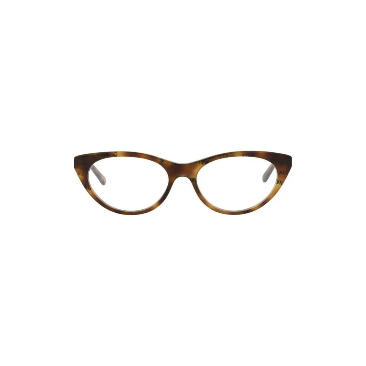 Balenciaga Women 52mm Cat Eye Optical Glasses Havana Havana Transp