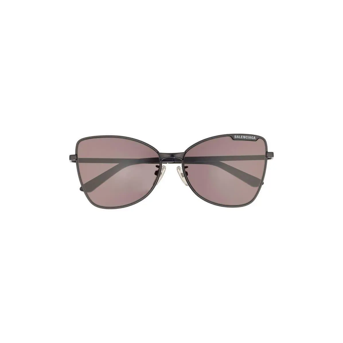 Balenciaga Women 60mm Cat Eye Sunglasses Black Black Grey