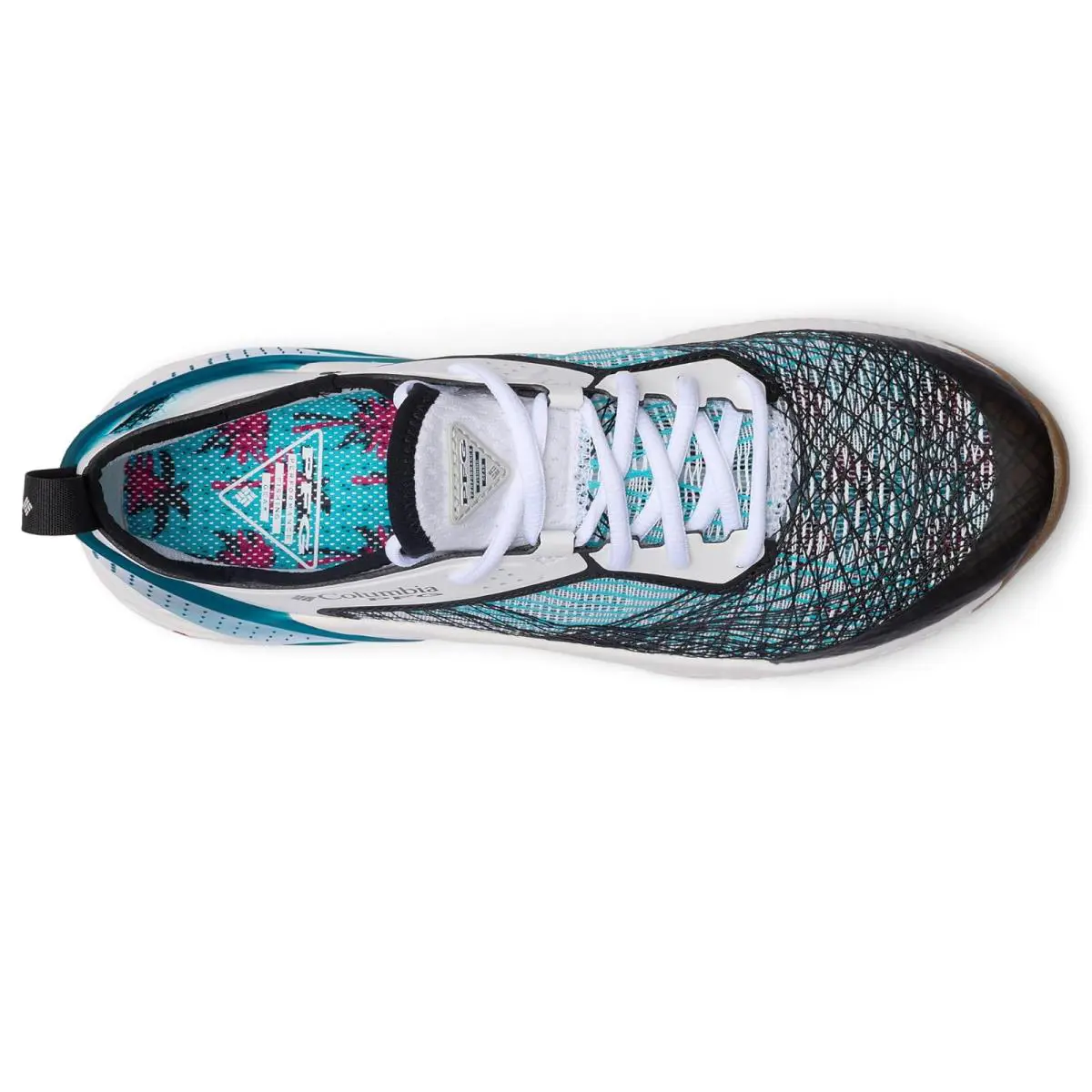 Columbia shoes - Black/Vivid Blue 28