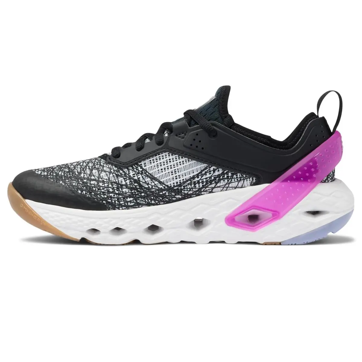 Columbia shoes - Black/Foxglove 2