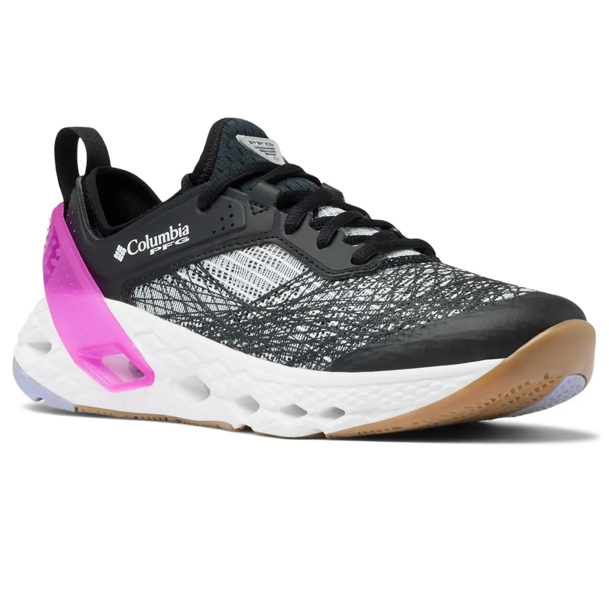 Columbia shoes - Black/Foxglove 4