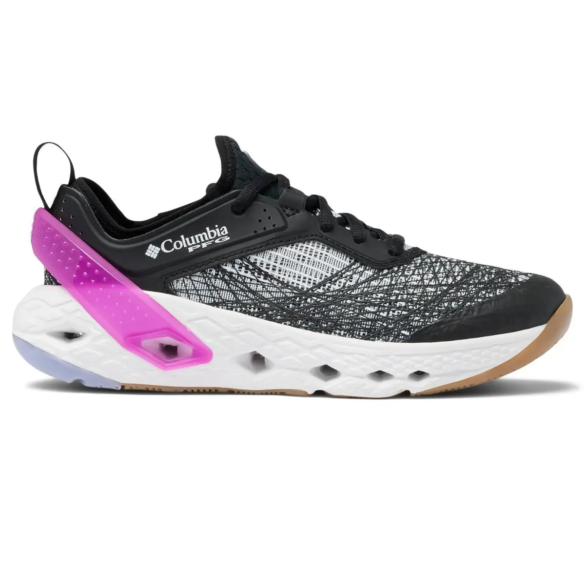 Columbia shoes - Black/Foxglove 5