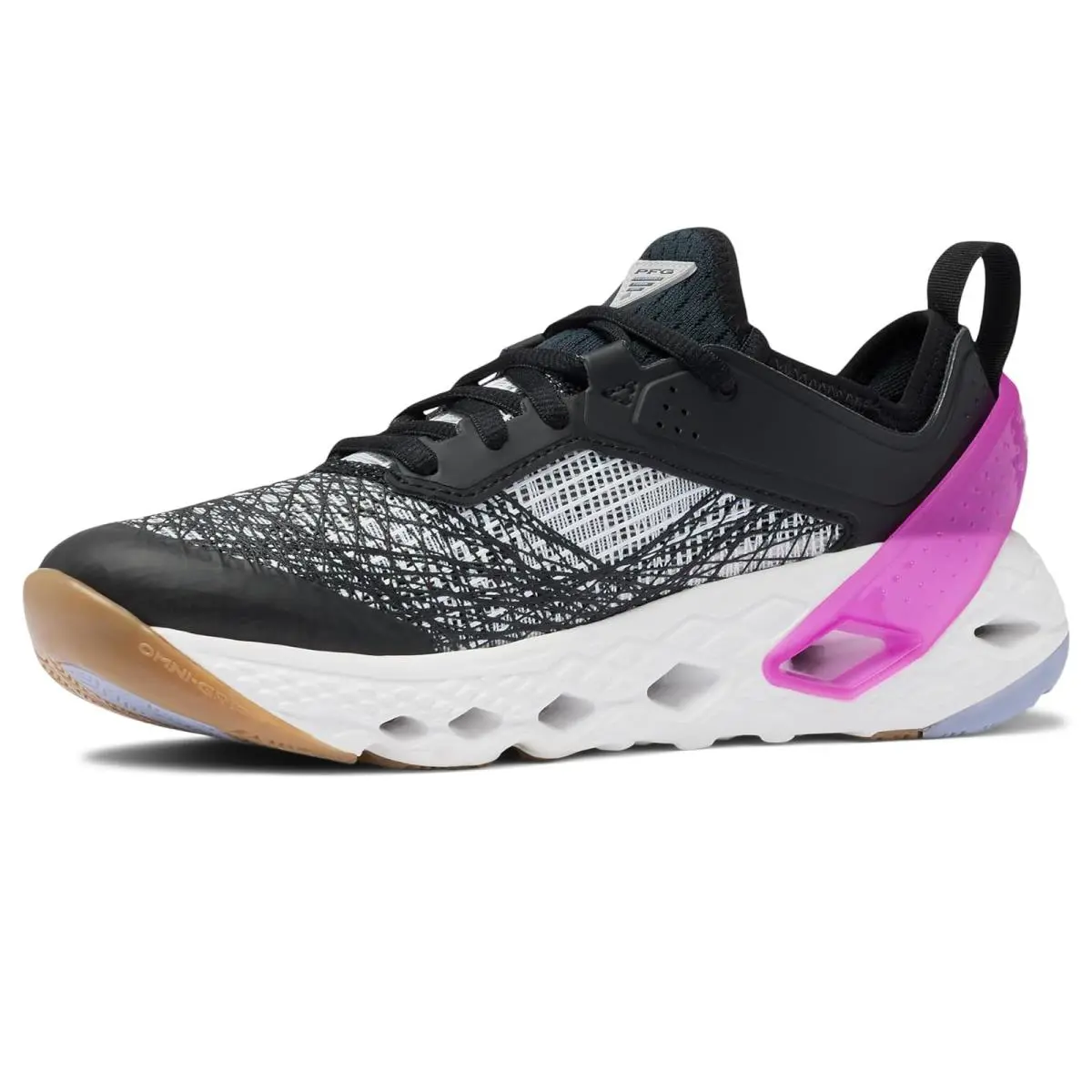Columbia shoes - Black/Foxglove 6
