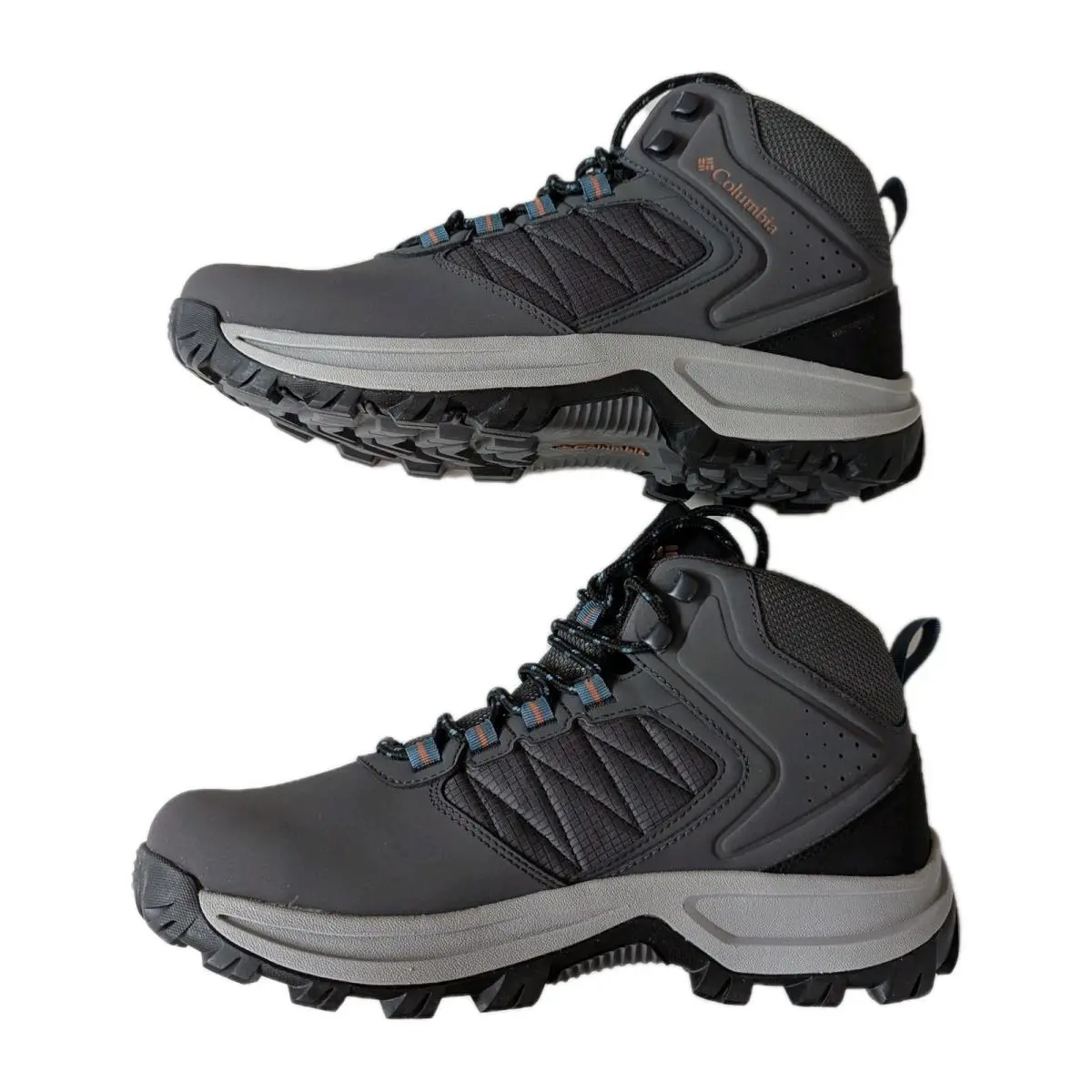 Columbia Transverse Hike Waterproof Man Grey Shoes sz 9.5 Wide