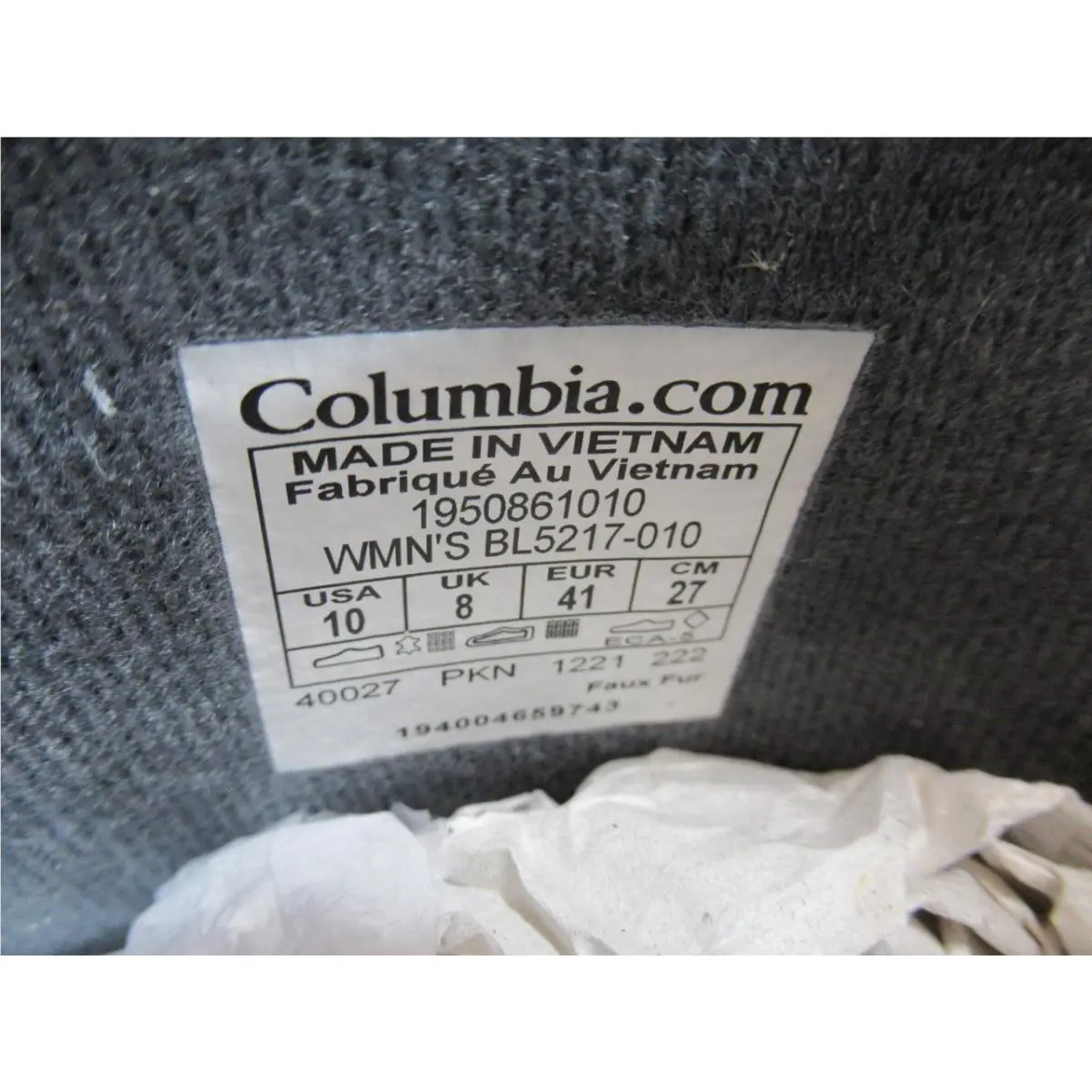 Columbia shoes - Columbia Ice Maiden Slip III - 1950861010 - Black (UPC: 194004659743) 8
