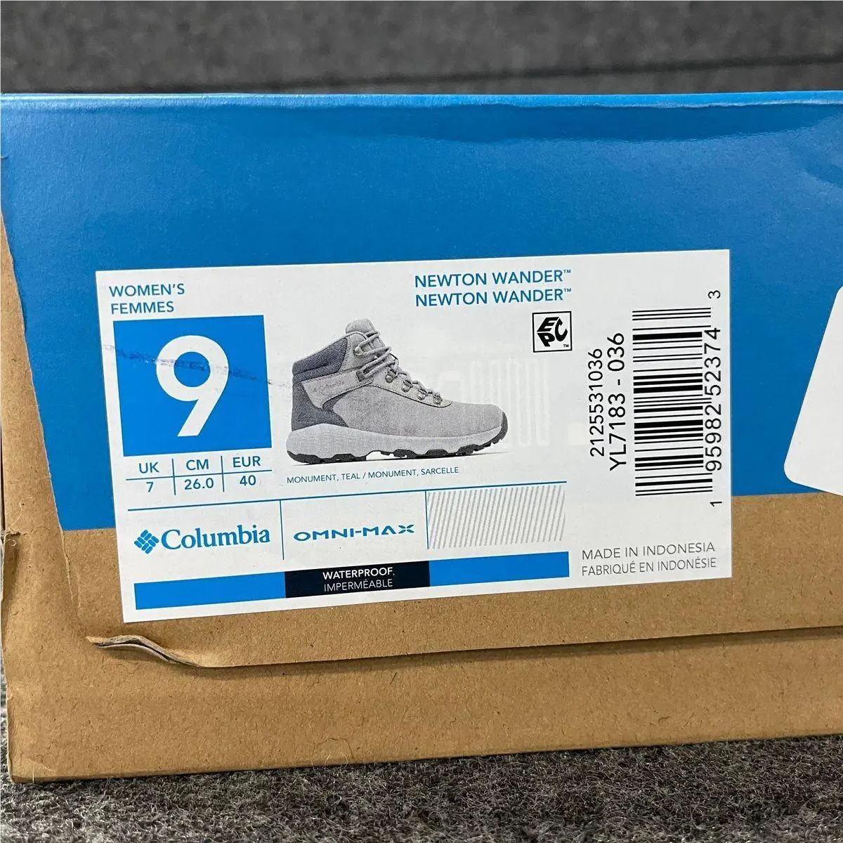 Columbia shoes - vs-186215 - vs-186215 - Multicolor (UPC: 195982523743) 1