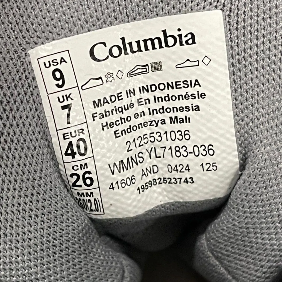 Columbia shoes - vs-186215 - vs-186215 - Multicolor (UPC: 195982523743) 2