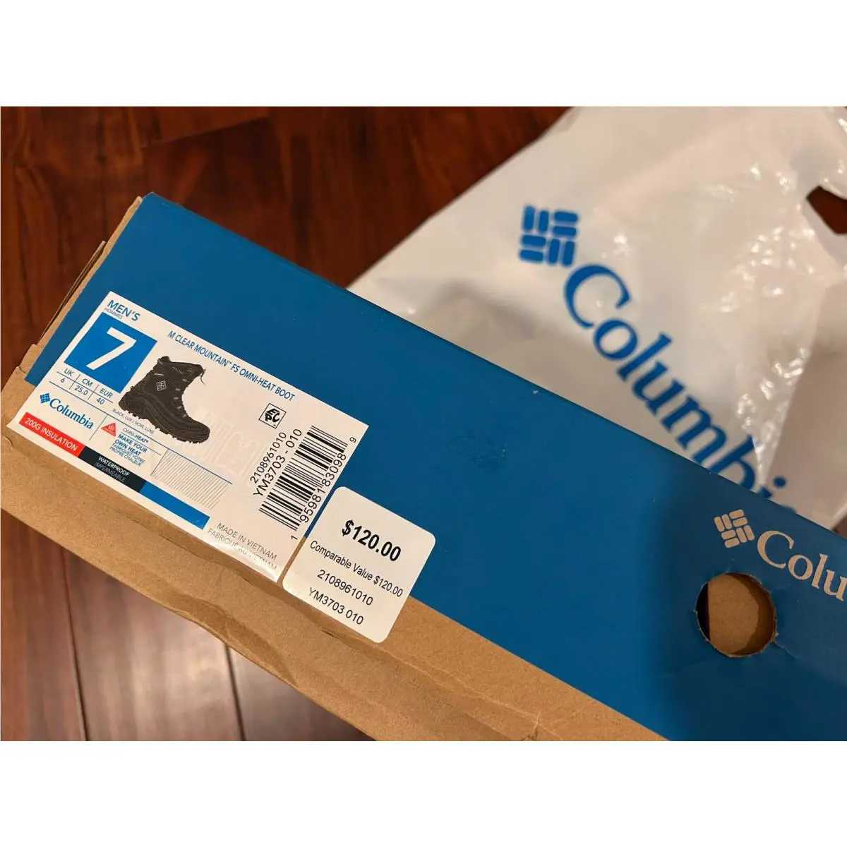 Columbia shoes - Clear Mountain FS - Clear Mountain - YM3703-010 - Black (UPC: 888665833672) 5