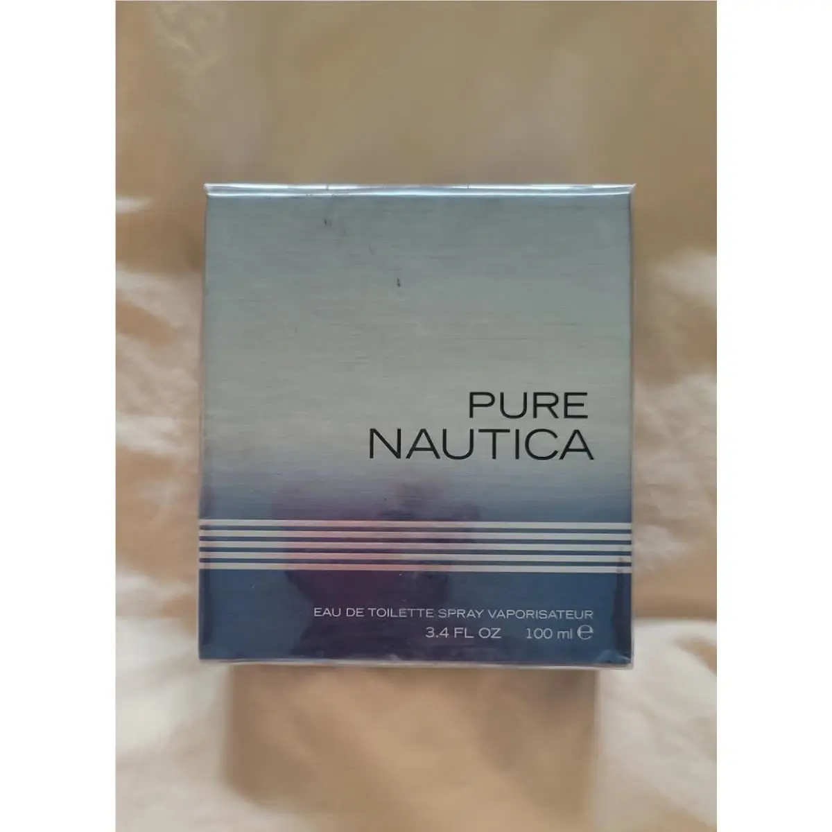 Pure Nautica 3.4oz Edt Spray For Men Rare
