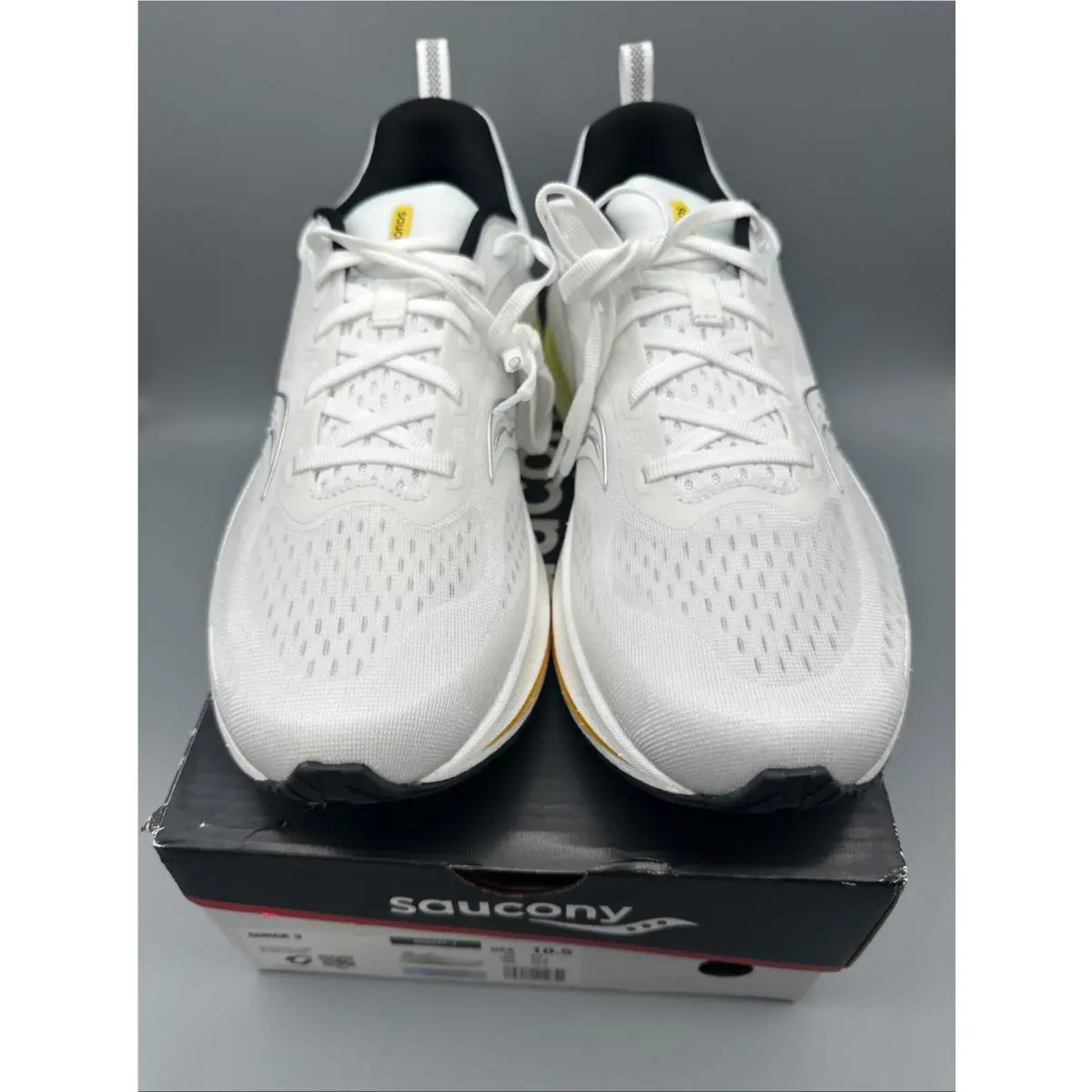 Saucony shoes - Saucony Surge 3 - Surge - S28221 - White/Yellow (UPC: 0195020414651) 6