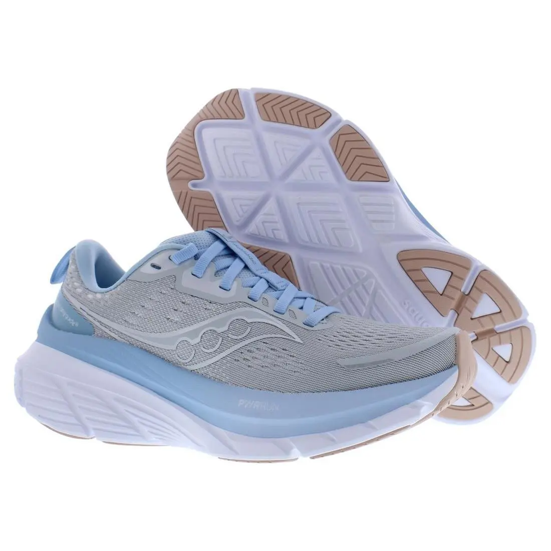 Saucony Guide 18 Womens Shoes Size 7 Color: Cloud/dream - Blue, Main: Grey