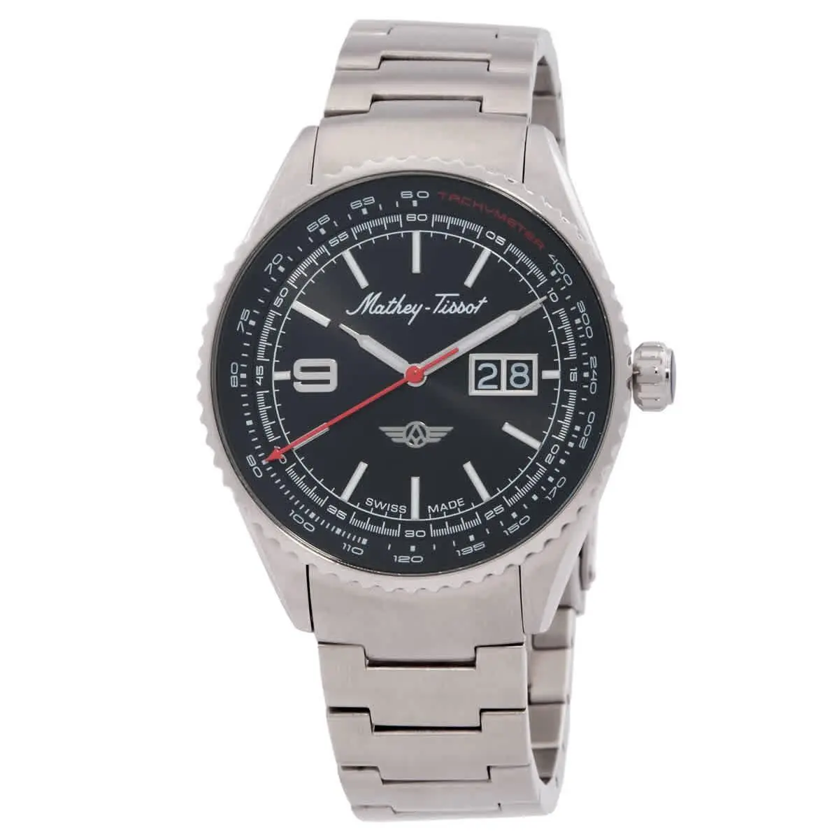 Mathey-tissot MTWG9001103 Atlas Black Dial 43 mm Men`s Watch