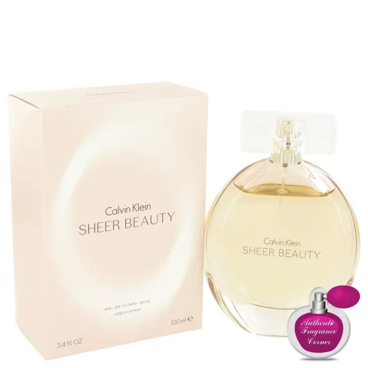 Sheer Beauty Calvin Klein 3.4 oz 100 ml Edt Eau De Toilette Spray For Women