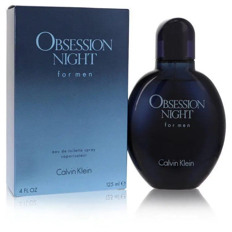 Calvin Klein Obsession Night Eau De Toilette Spray 4oz/120ml Spicy Scent For Men