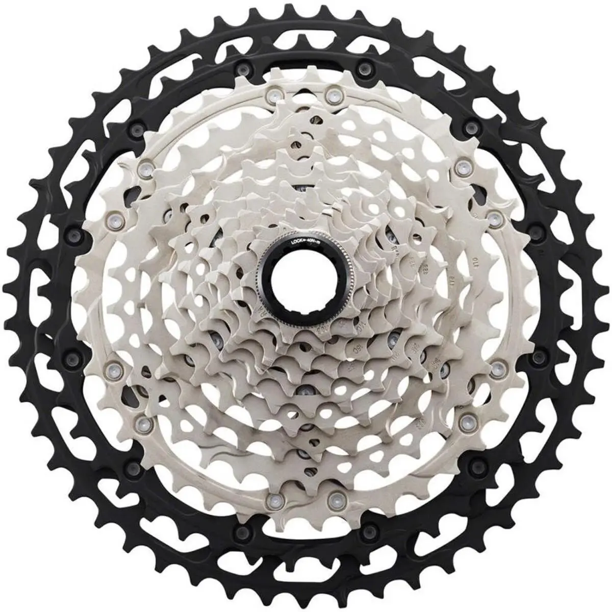 Shimano Xt Cs-M8100 12-Speed Cassette Silver/black 10-51T