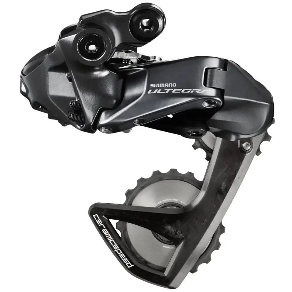 Shimano Ultegra R8150 Rear Derailleur with Ceramicspeed Alpha RS Ospw. Silver - Silver