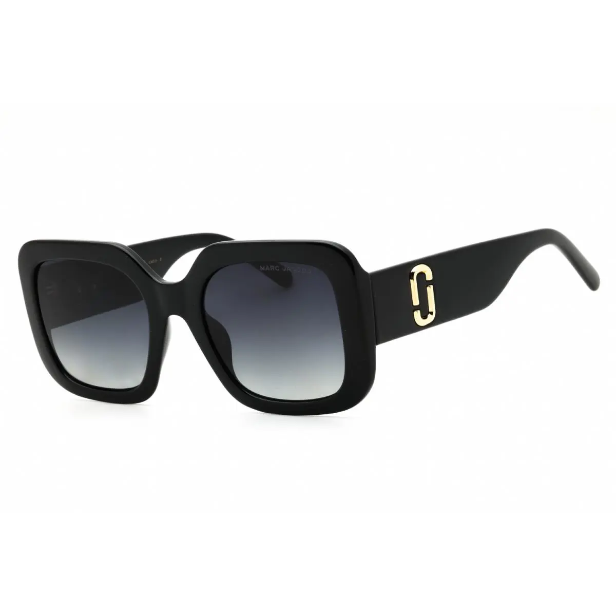 Marc Jacobs Marc 647 S US 008A WJ Sunglasses Black Frame Gray Lenses 53mm