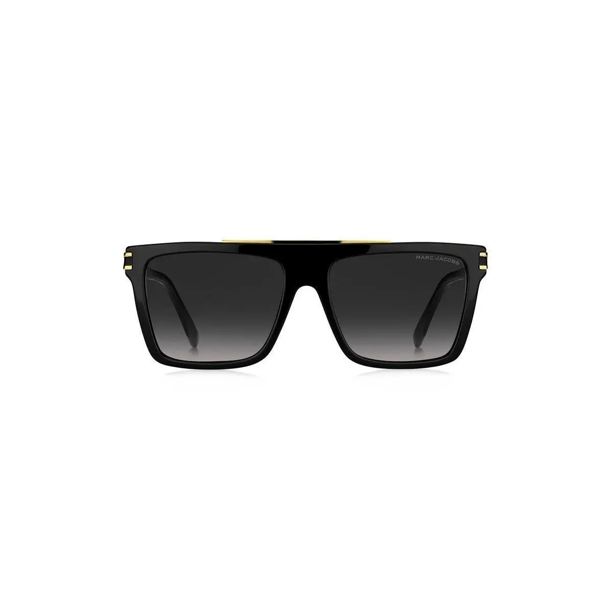 Marc Jacobs Women 58mm Rectangle Sunglasses Black / Grey Shaded