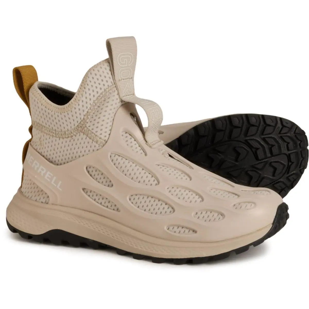 Merrell Hydro Runner Mid Gore-tex 1TRL Sneaker Waterproof Women 8 Moonbeam - Beige