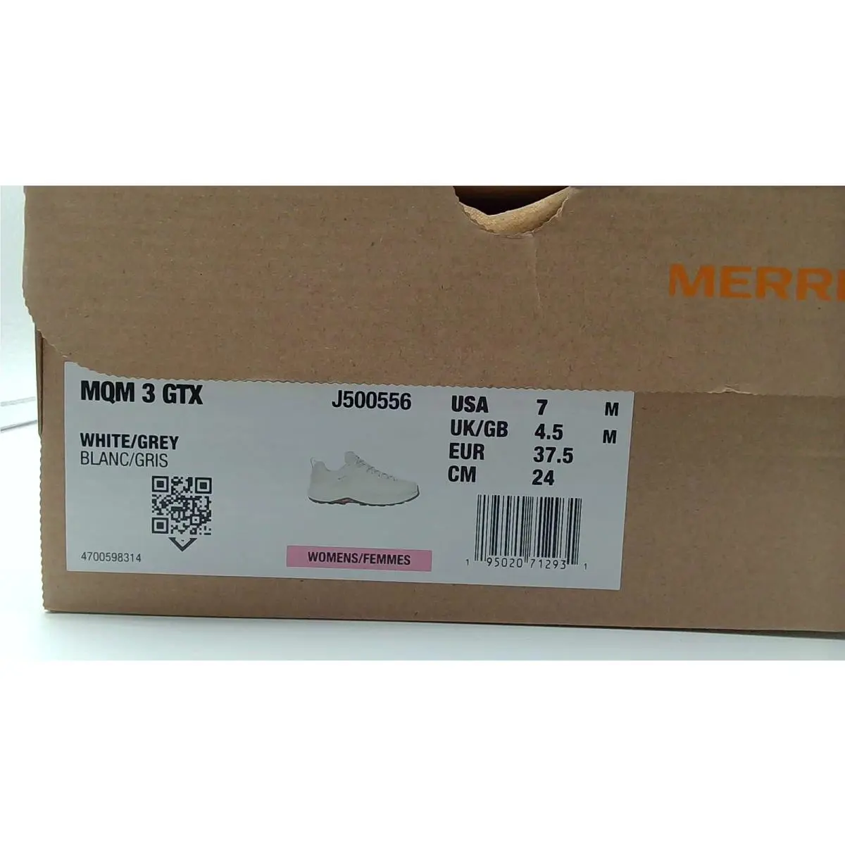 Merrell shoes - J500555 - J500555 - White 3