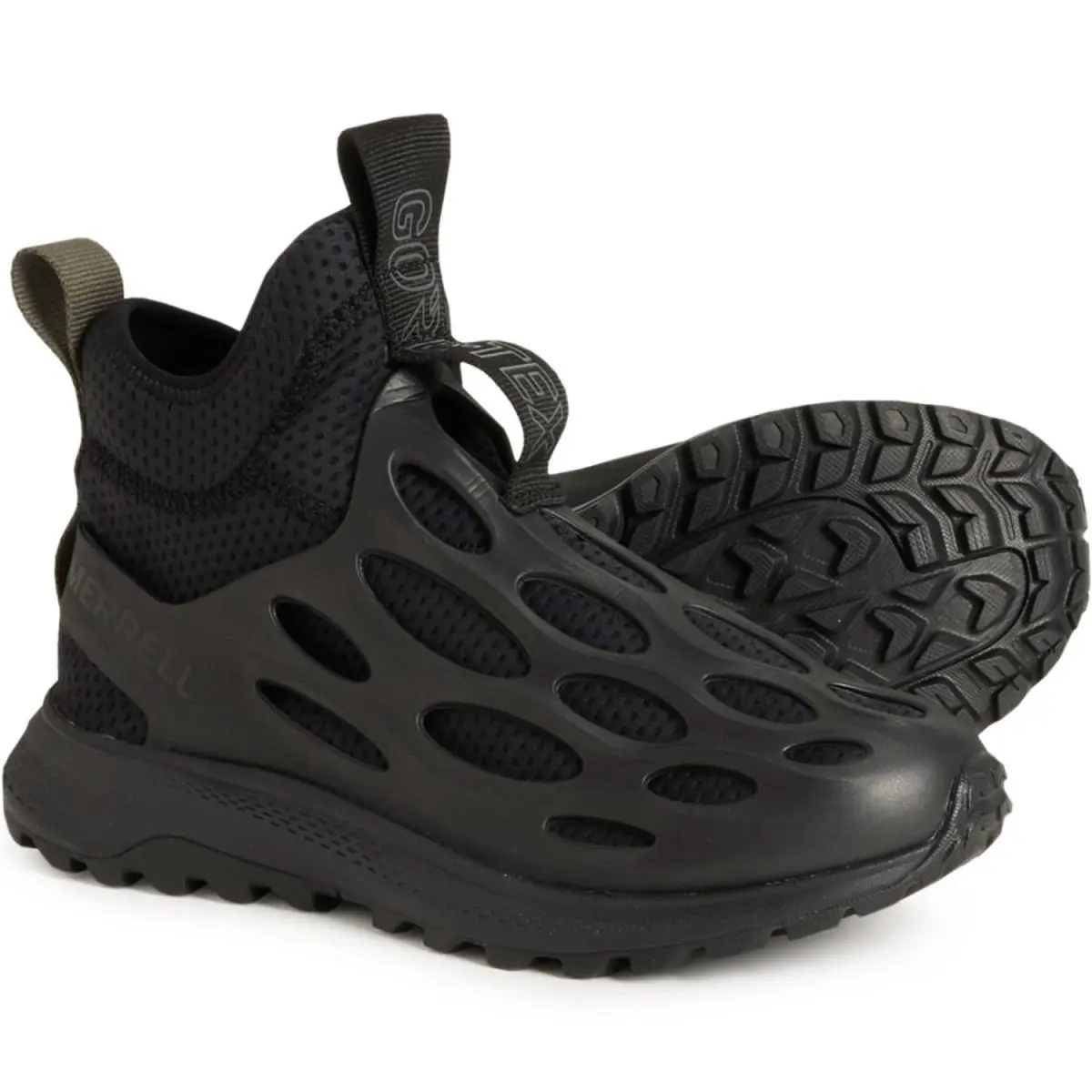 Merrell Hydro Runner Mid Gore-tex 1TRL Sneaker Waterproof Women 9 Black - Black