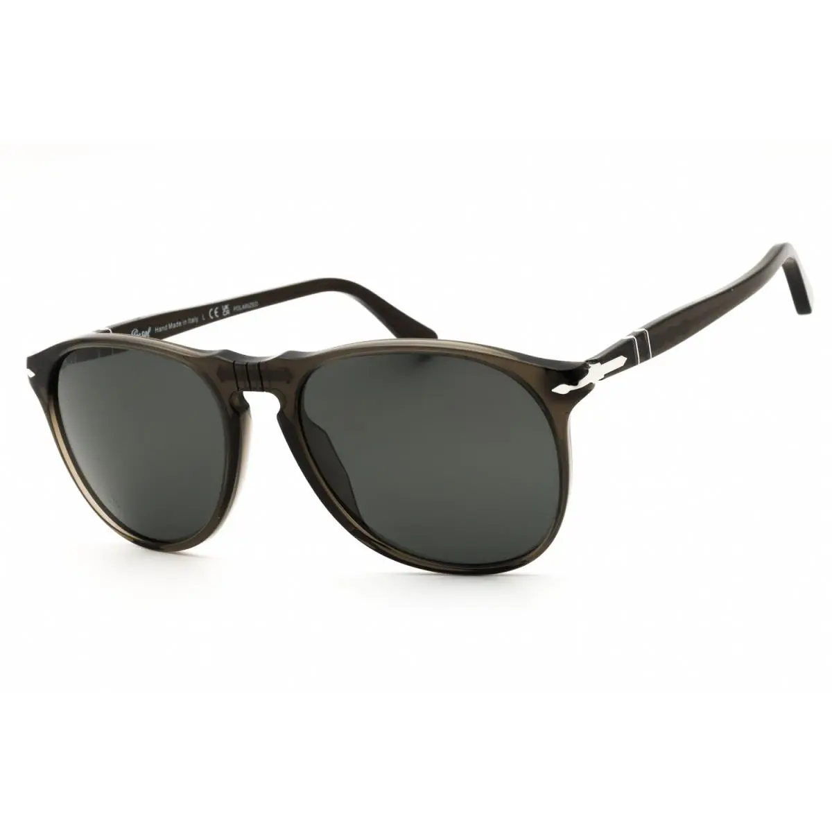 Persol PO9649-11034-55 Eyeglasses Frame Size 55mm 18mm 145mm Smoke Men 805626223