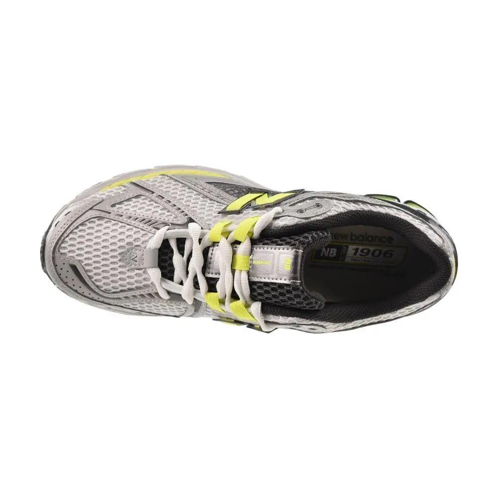 New Balance shoes - Silver/Alkaline Green 3