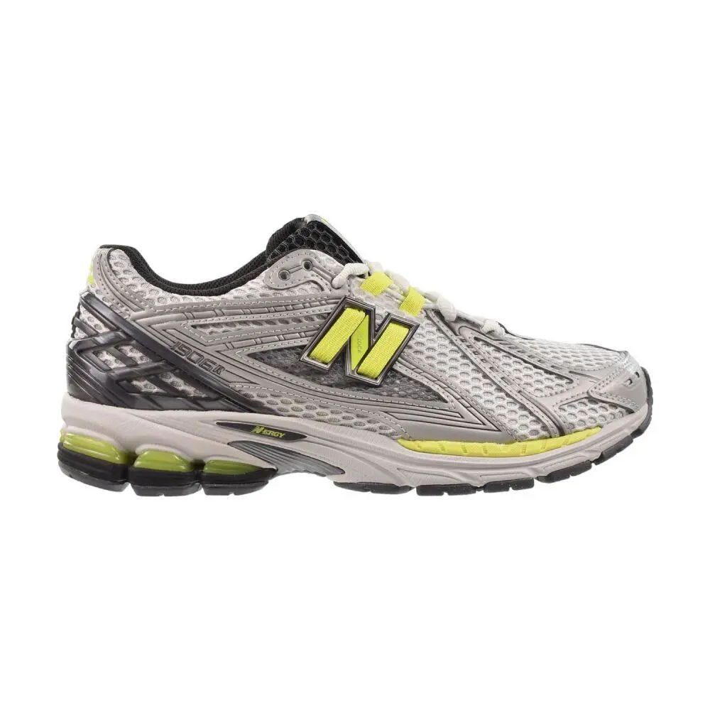 New Balance shoes - Silver/Alkaline Green 5