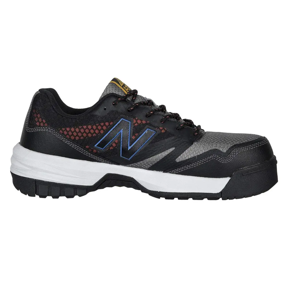 New Balance shoes - Black/Toro Red 4
