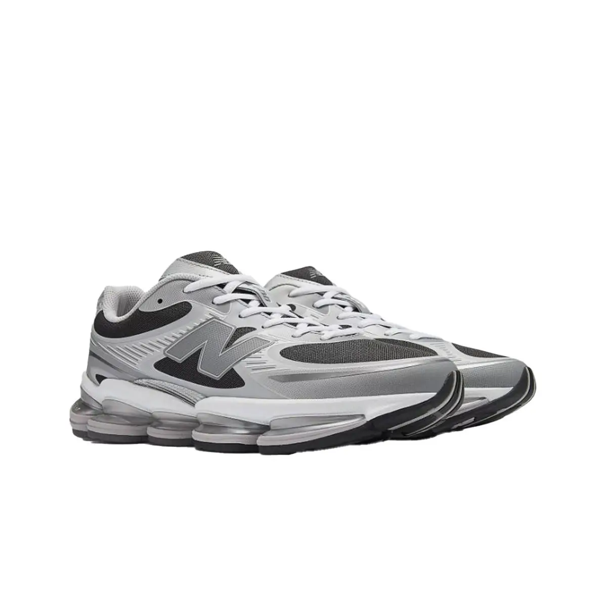 New Balance shoes - Silver Metallic/Faded Black 0