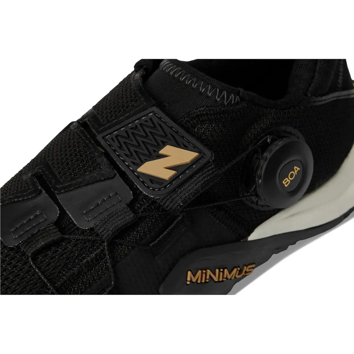 New Balance shoes - Black/Phantom/Gold Metallic 4