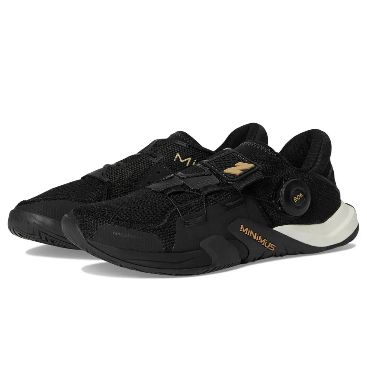 New Balance shoes - Black/Phantom/Gold Metallic 6
