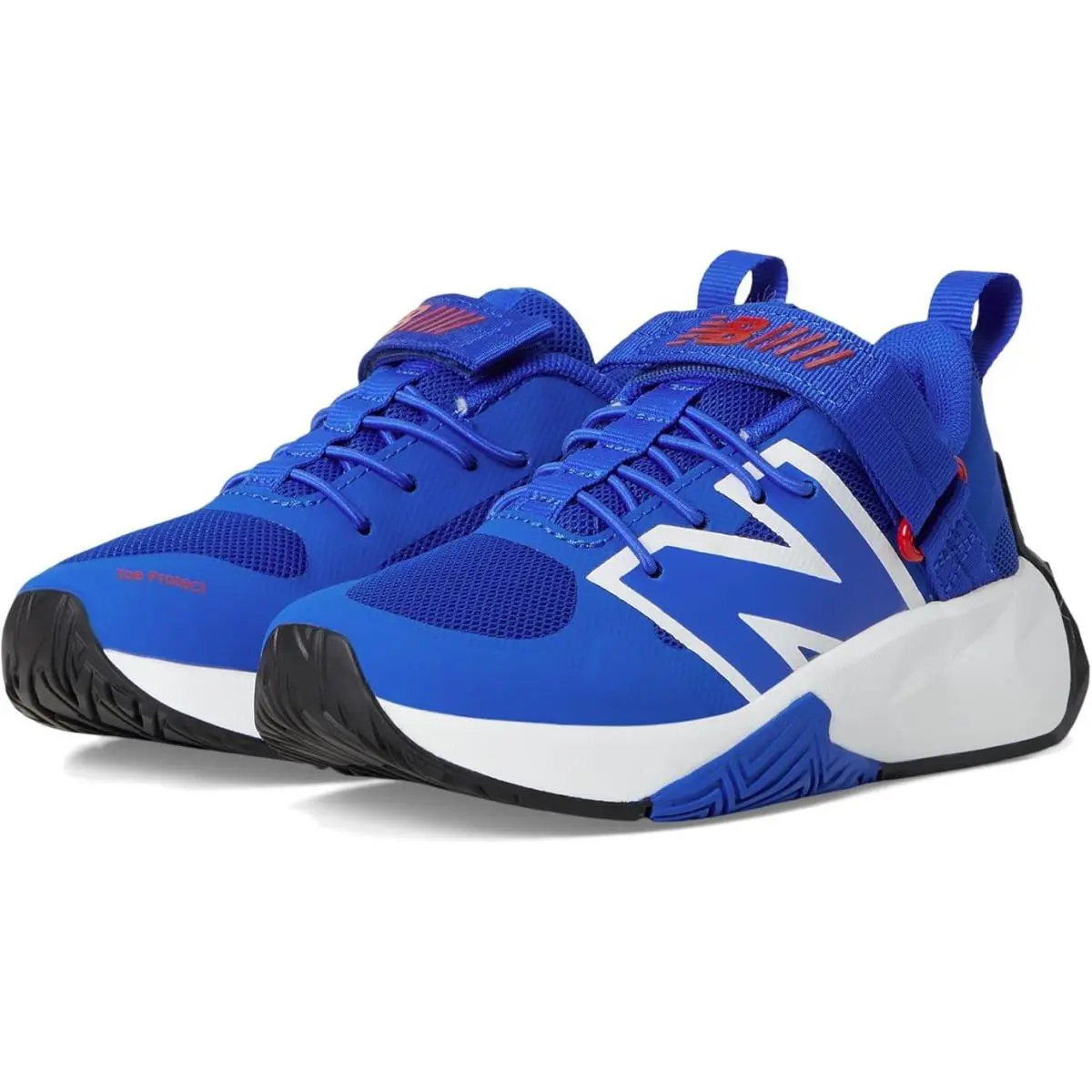 New Balance Fuelcell Play Sneakers Boys 12.5 Blue White Running Shoes HAWK2476 - Blue