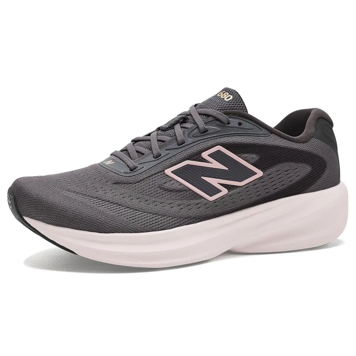 New Balance shoes - Black Cement/Pink Salt 6
