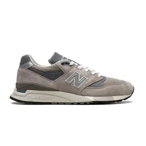 New Balance shoes - 998 Made in USA - Made USA - U998GR - Gray / Silver 1