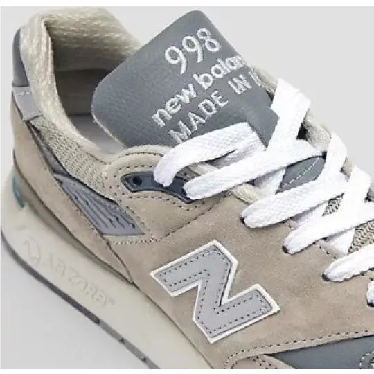 New Balance shoes - 998 Made in USA - Made USA - U998GR - Gray / Silver 14