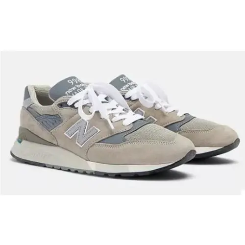 New Balance shoes - 998 Made in USA - Made USA - U998GR - Gray / Silver 15