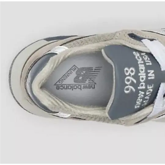 New Balance shoes - 998 Made in USA - Made USA - U998GR - Gray / Silver 45