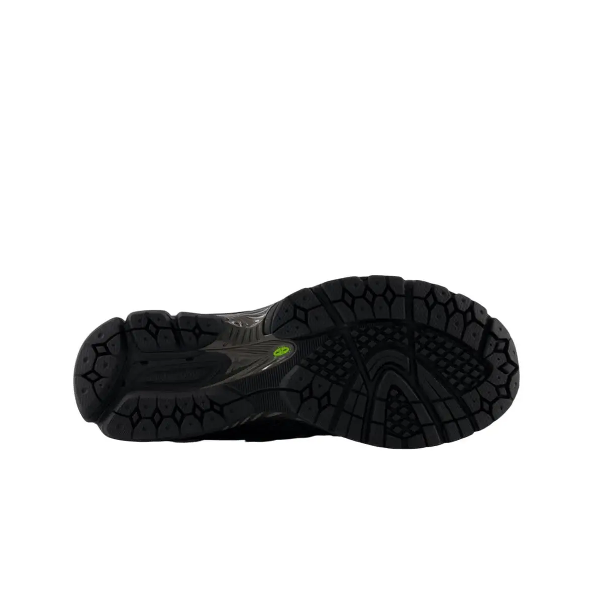 New Balance shoes - Black/White/Alkaline Green 4