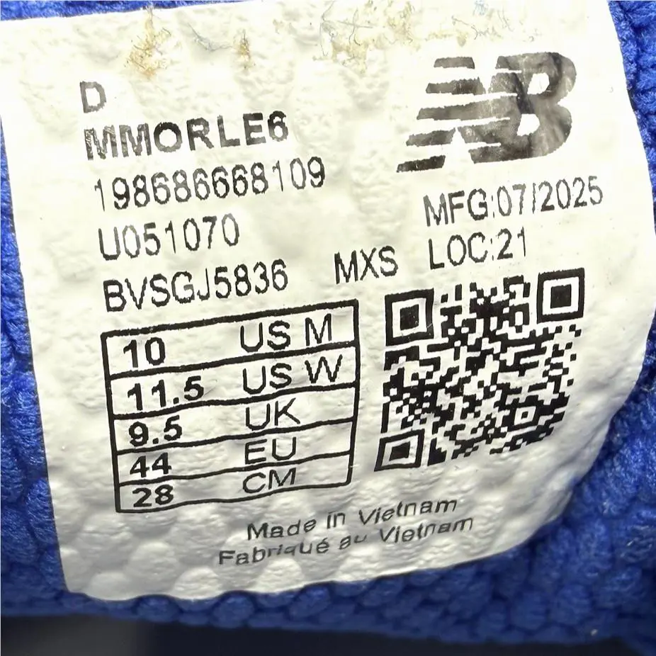 New Balance shoes - New Balance Fresh Foam X More - MMORLE6 - Blue 1