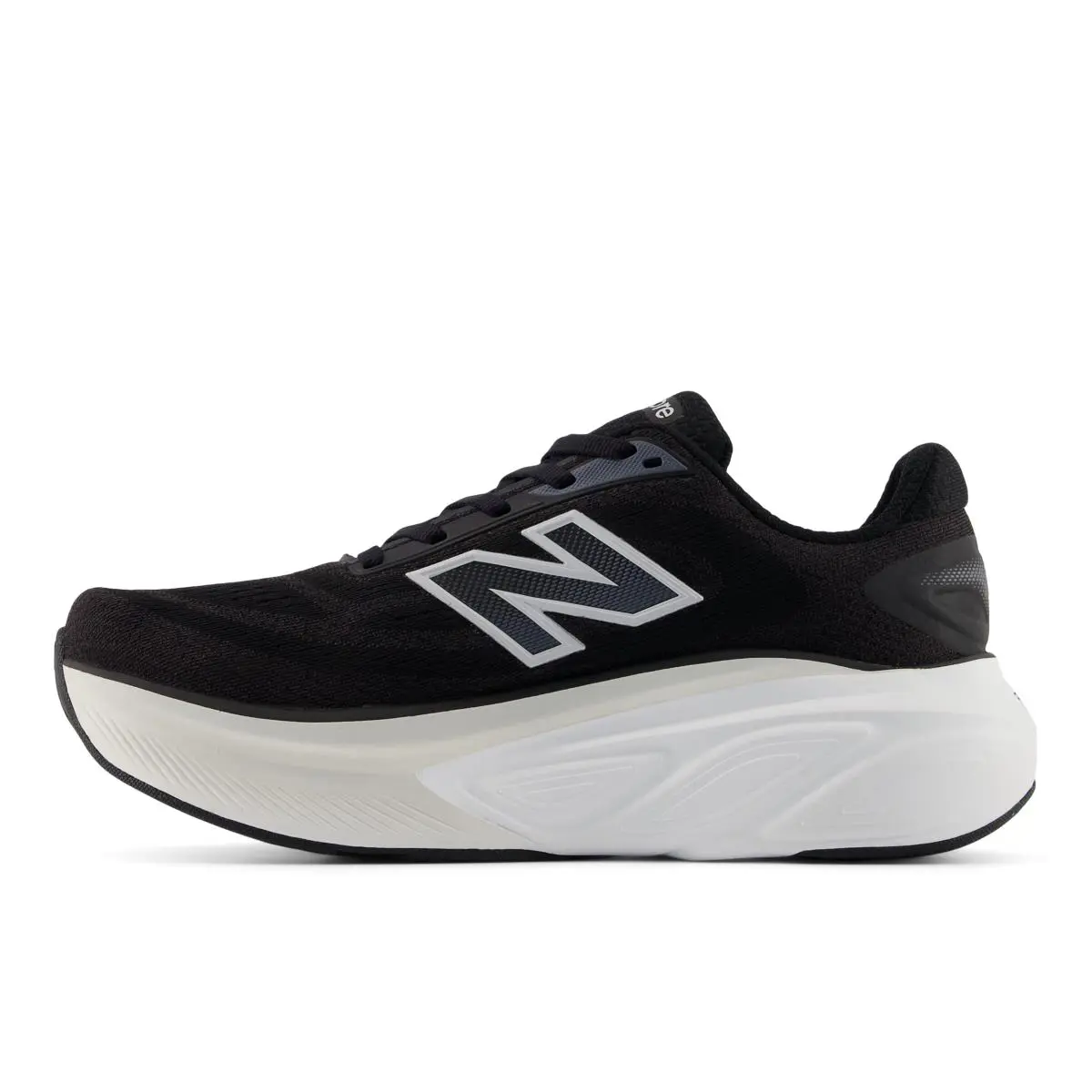 New Balance Women`s Fresh Foam X More v6 Running Shoe - Black/Grey Matter/Castlerock