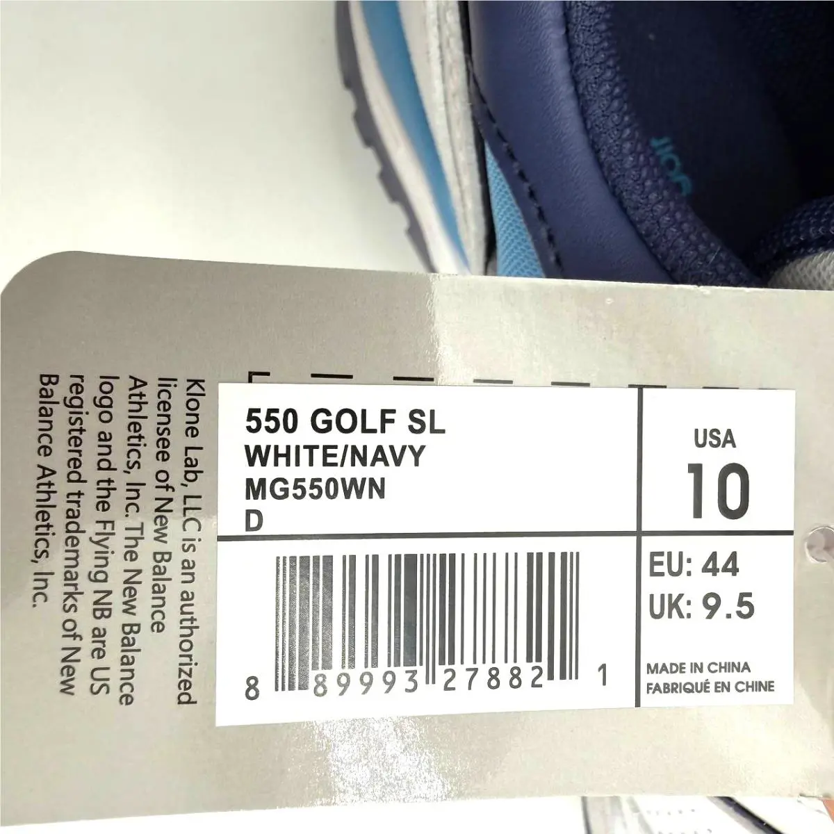 New Balance shoes - New Balance 550 - MG550WN - White 15