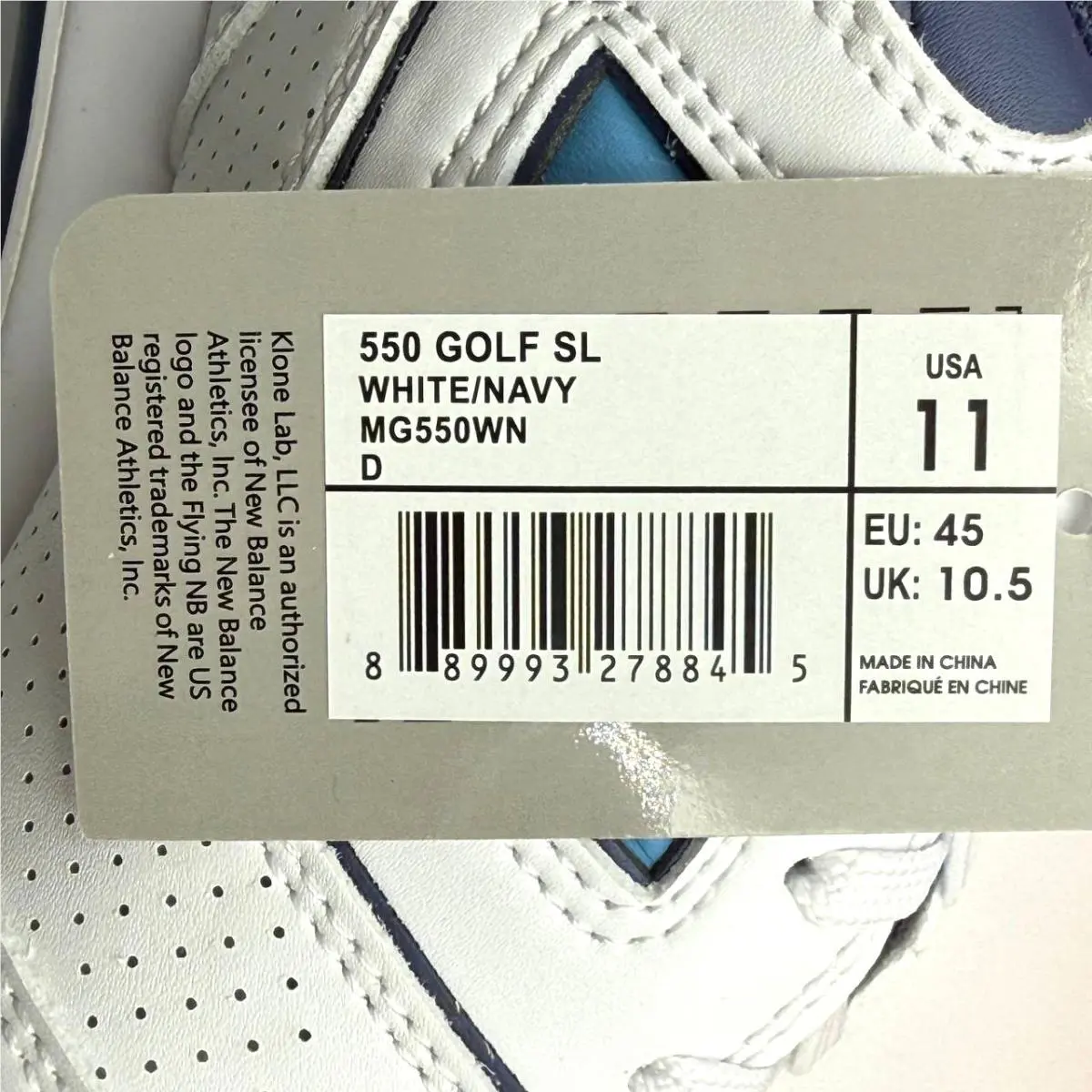New Balance shoes - New Balance 550 - MG550WN - White 7