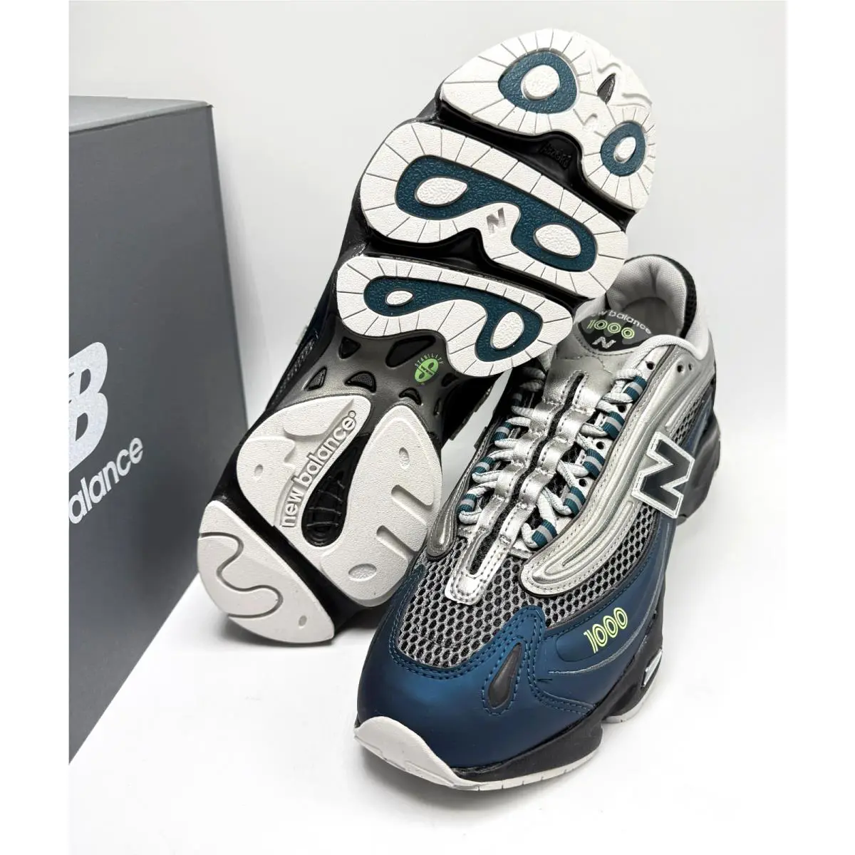New Balance shoes - New Balance 1000 - M1000S - Deep Ocean/Metallic Silver 5